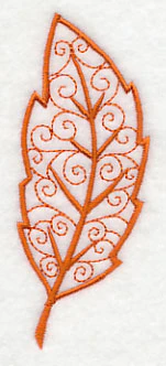 Elm Leaf in Flight - Image 3