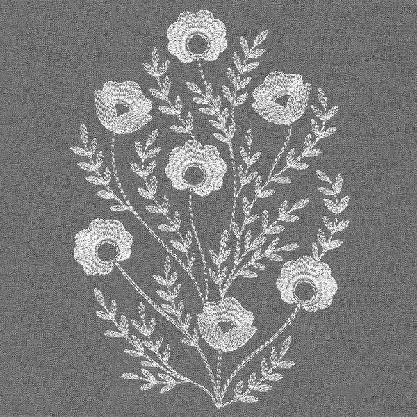 Embellished with Blooms Feature (Whitework) - Image 4
