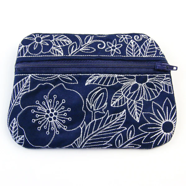 Enchanted Autumn Zipper Pouch (In-the-Hoop) - Image 5