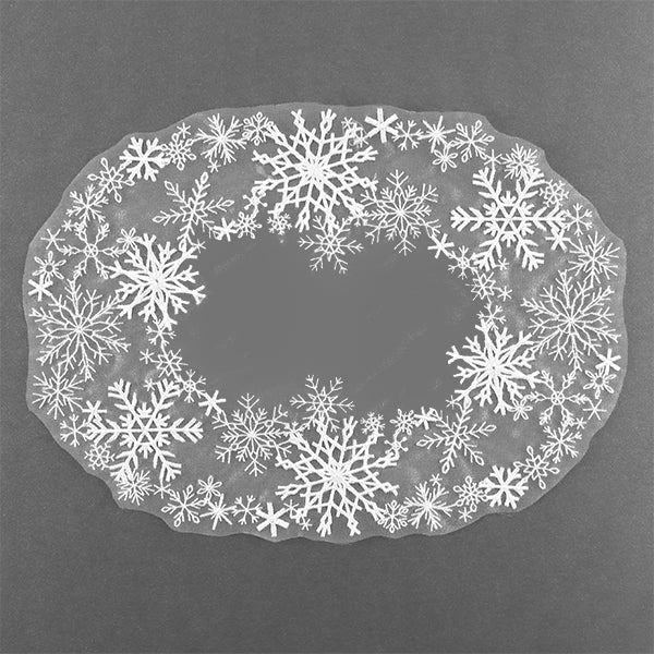 Enchanted Snowflake Doily (Organza) - Image 7