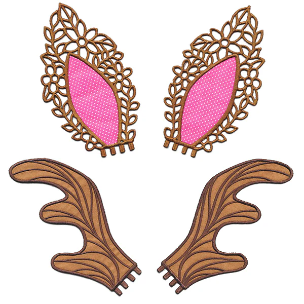 Enchanting Antler Ears (Lace) - Image 7