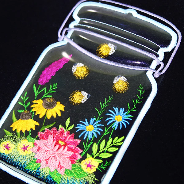 Enchanting Firefly Jar (Vinyl Applique) - Image 2