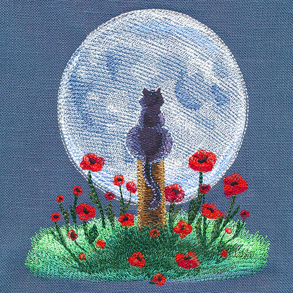Enchanting Moonlit Kitty - Image 5