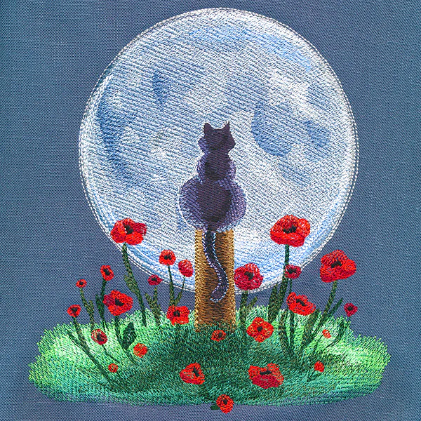 Enchanting Moonlit Kitty - Image 7