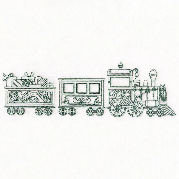 Endless Christmas Train - Engine & Cars - Image 2