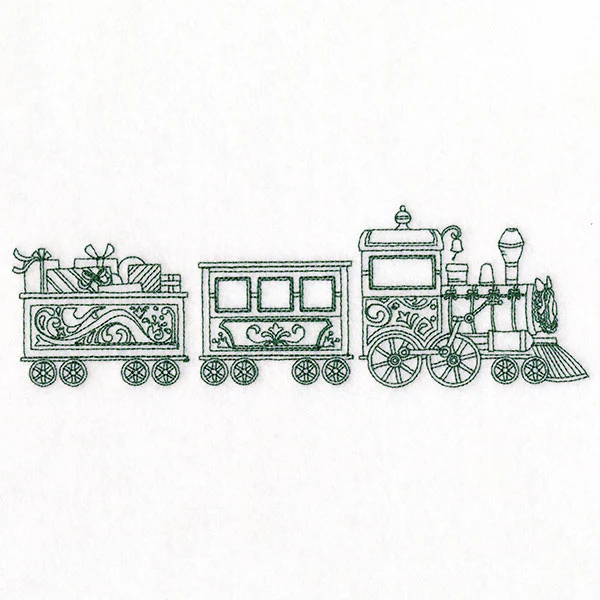 Endless Christmas Train - Engine & Cars - Image 3