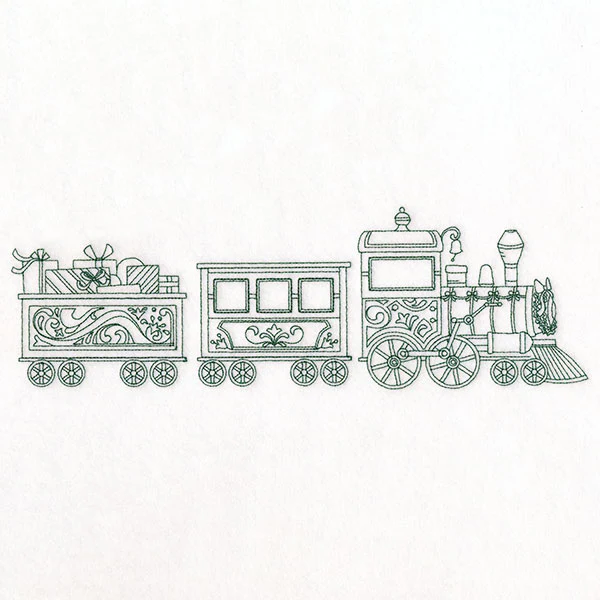 Endless Christmas Train - Engine & Cars - Image 5