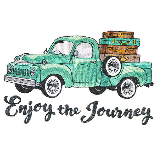 Enjoy the Journey Retro Truck - Image 3
