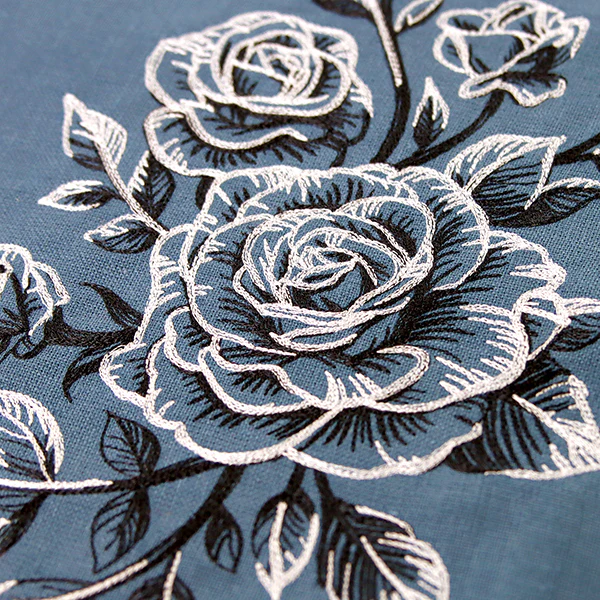 Etched Rose Spray - Image 2