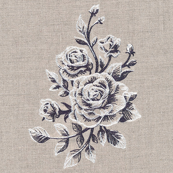 Etched Rose Spray - Image 7