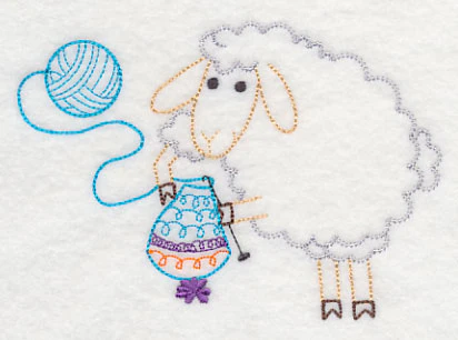 Ewe Love Crochet 3 (Vintage) - Image 3