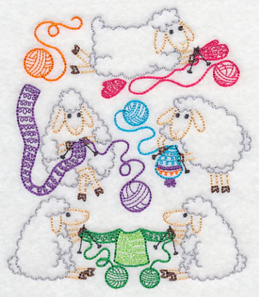 Ewe Love Knitting (Vintage) - Image 3