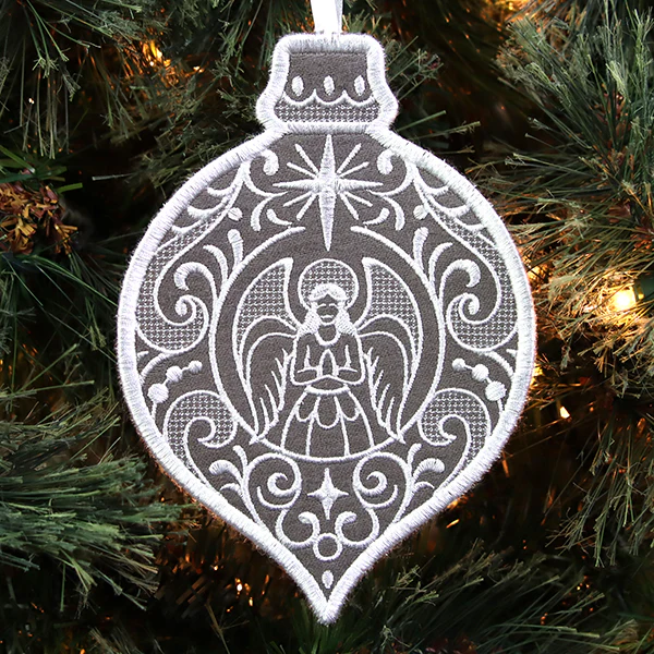 Exquisite Angel Ornament (In-the-Hoop) - Image 3