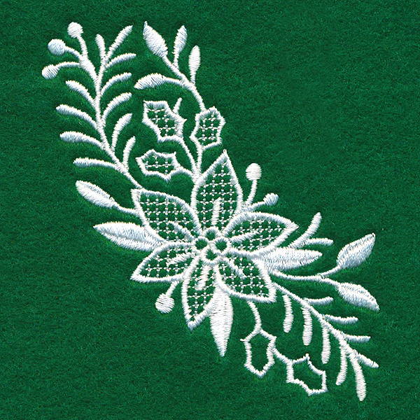 Exquisite Christmas Curve (Whitework) - Image 3