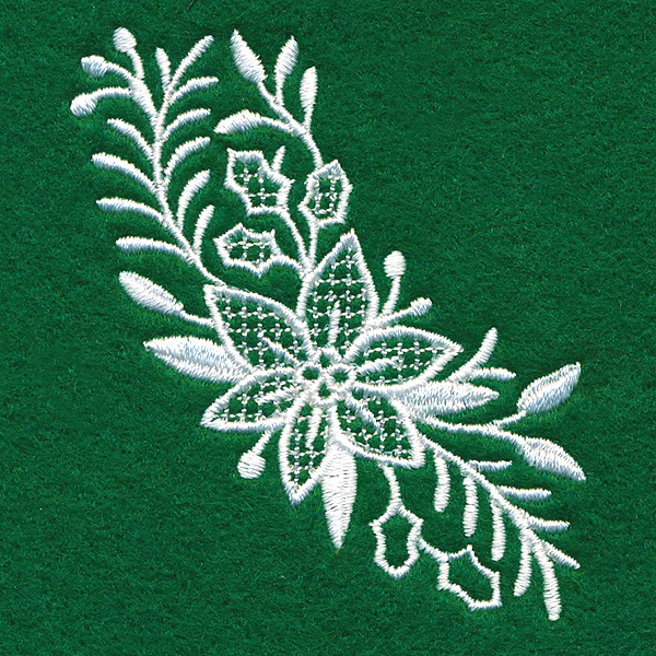 Exquisite Christmas Curve (Whitework) - Image 4