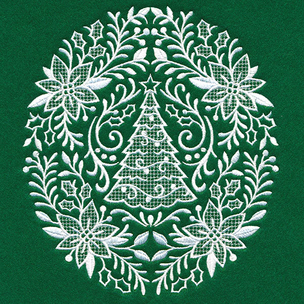 Exquisite Christmas Feature (Whitework) - Image 3