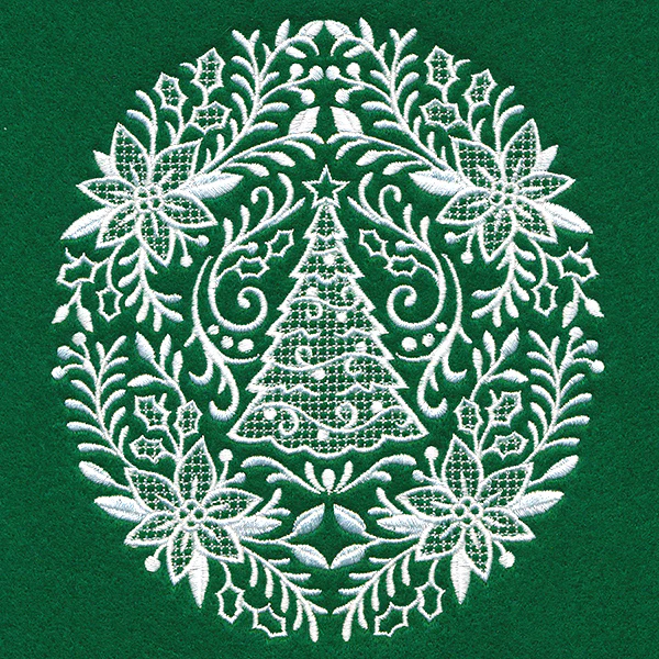 Exquisite Christmas Feature (Whitework) - Image 5