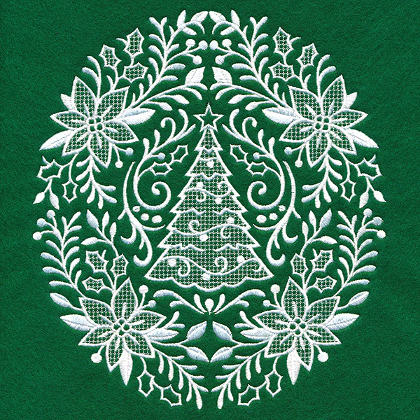 Exquisite Christmas Feature (Whitework) - Image 9