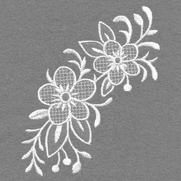 Exquisite Noel Spray (Whitework) - Image 2