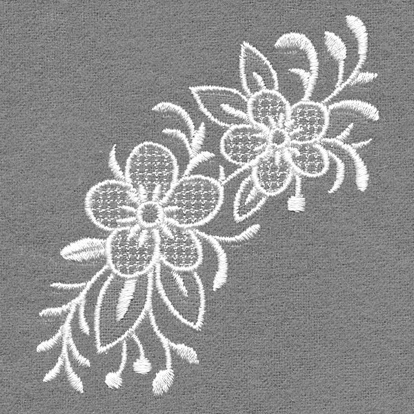 Exquisite Noel Spray (Whitework) - Image 3