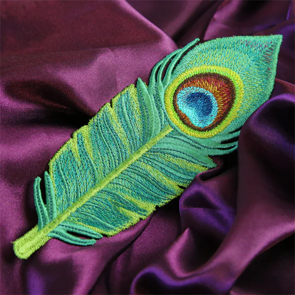 Exquisite Peacock Feather (In-the-Hoop) - Image 7