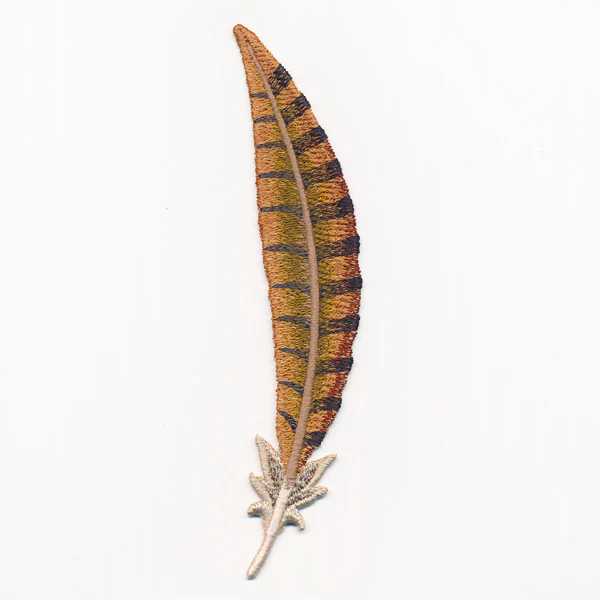 Exquisite Pheasant Feather (In-the-Hoop) - Image 2