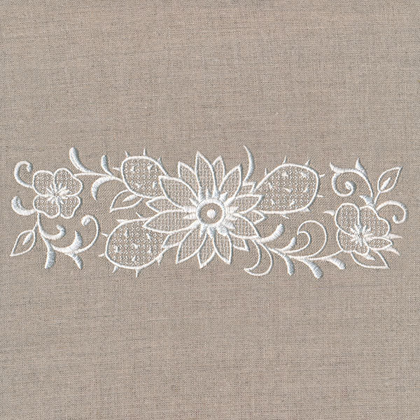 Exquisite Southwestern Border (Whitework) - Image 4