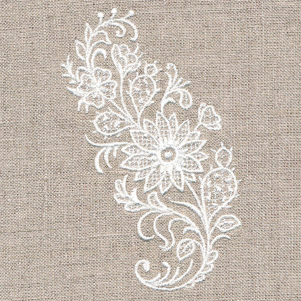 Exquisite Southwestern Curve (Whitework) - Image 9