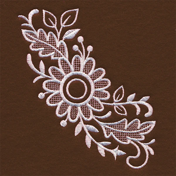 Exquisite Thanksgiving Curve (Whitework) - Image 5