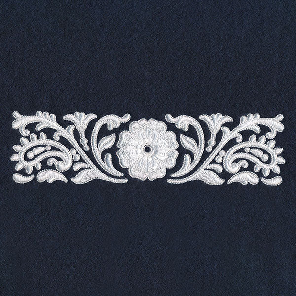 Exquisite Western Paisley Border (Whitework) - Image 3