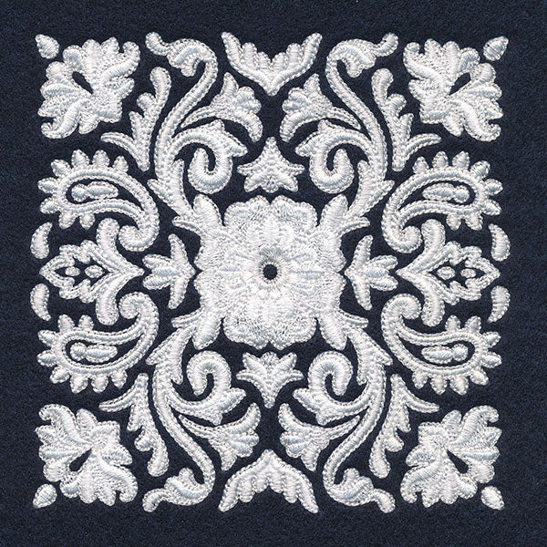 Exquisite Western Paisley Feature (Whitework) - Image 7