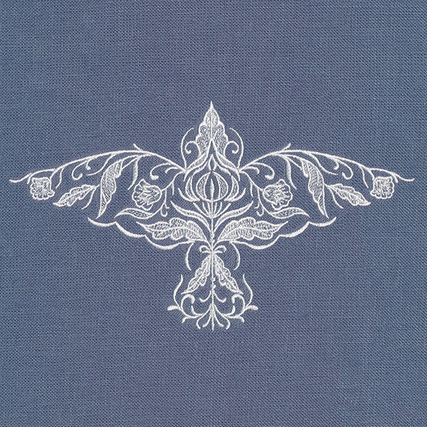 Exquisite Whitework Bird - Image 5