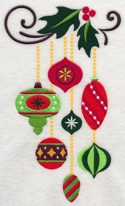 Fa La La Fancy Ornament Spray - Image 2