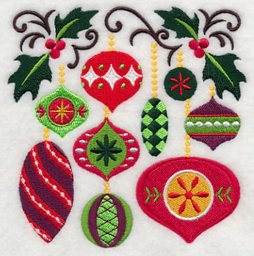 Fa La La Fancy Ornament Square - Image 4