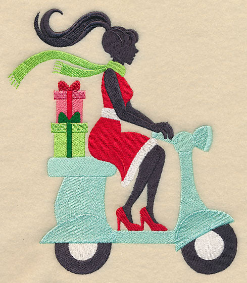 Fa La La Fashionista on Scooter - Image 2