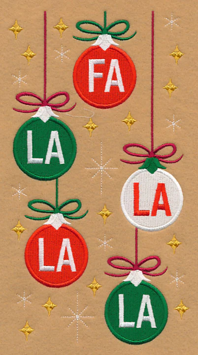 Fa La La La La Ornaments - Image 2