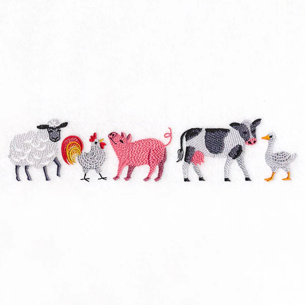 Fabulous Farm Animal Friends Border - Image 2