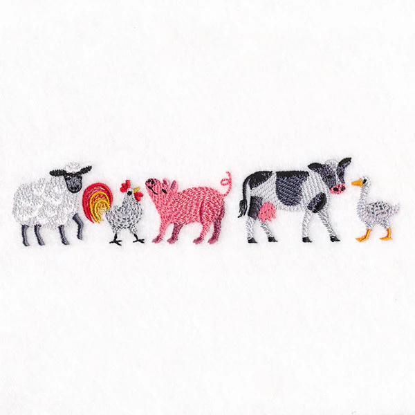 Fabulous Farm Animal Friends Border - Image 4