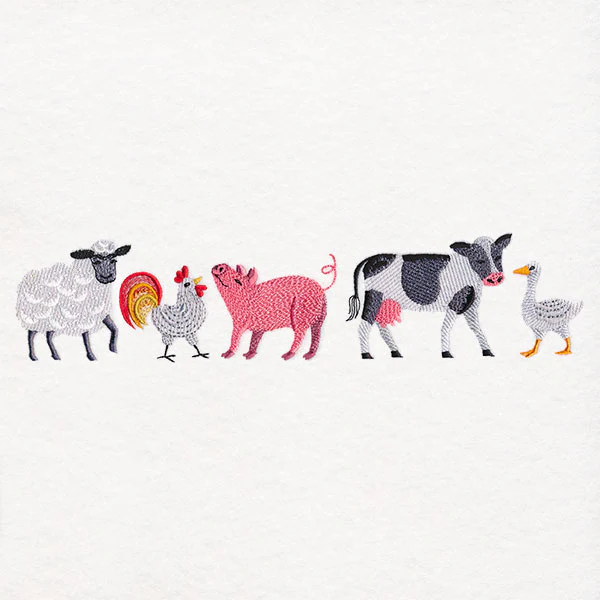 Fabulous Farm Animal Friends Border - Image 5
