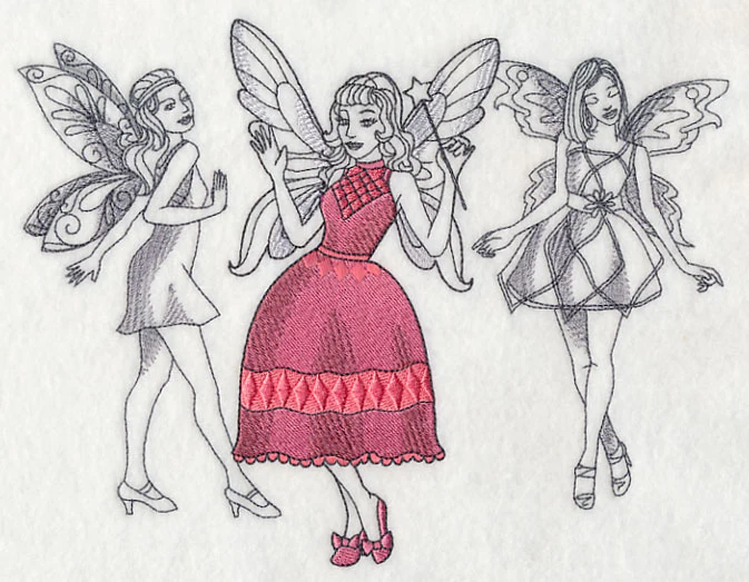 Fairy Costume Fashion Plate - Image 4