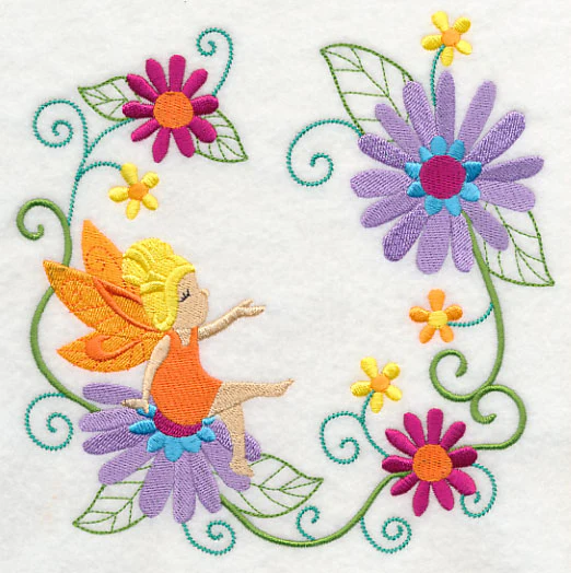 Fairy Delilah with Daisy Wreath - Image 2