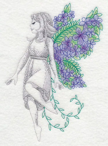 Fairy with Flower Wings - Image 4