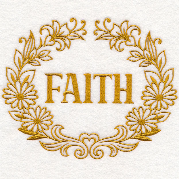 Faith Medallion (Goldwork) - Image 5