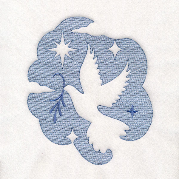 Faithful Christmas - Dove (Embossed) - Image 4