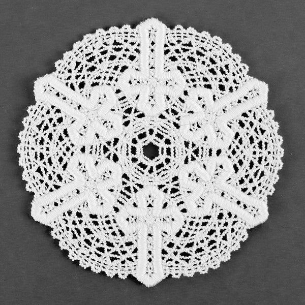 Faithful Cross Doily (Battenburg Lace) - Image 5