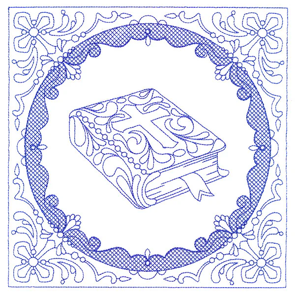 Faithful Stitches - Bible (Trapunto)