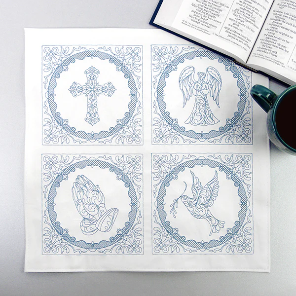 Faithful Stitches - Cross (Trapunto) - Image 10