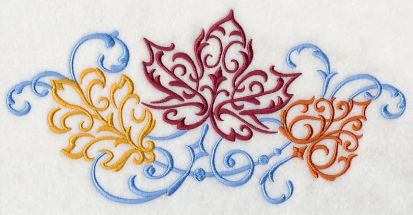 Fall Breeze Filigree Leaves - Image 7