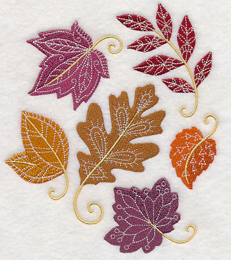 Fall Breeze Leaves - Image 2