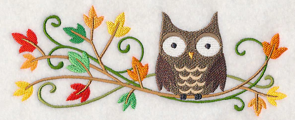 Fall Filigree Owl - Image 4